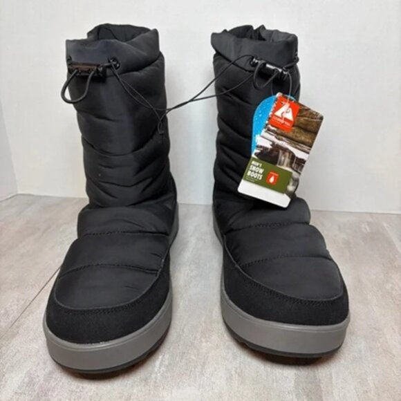 Ozark Trail Men\'s Black Snow Boots Size 11 main image 6